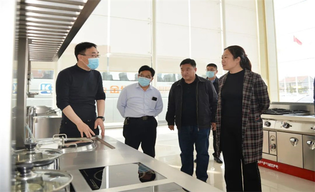 曲阜市考察团一行到山东金佰特参观考察